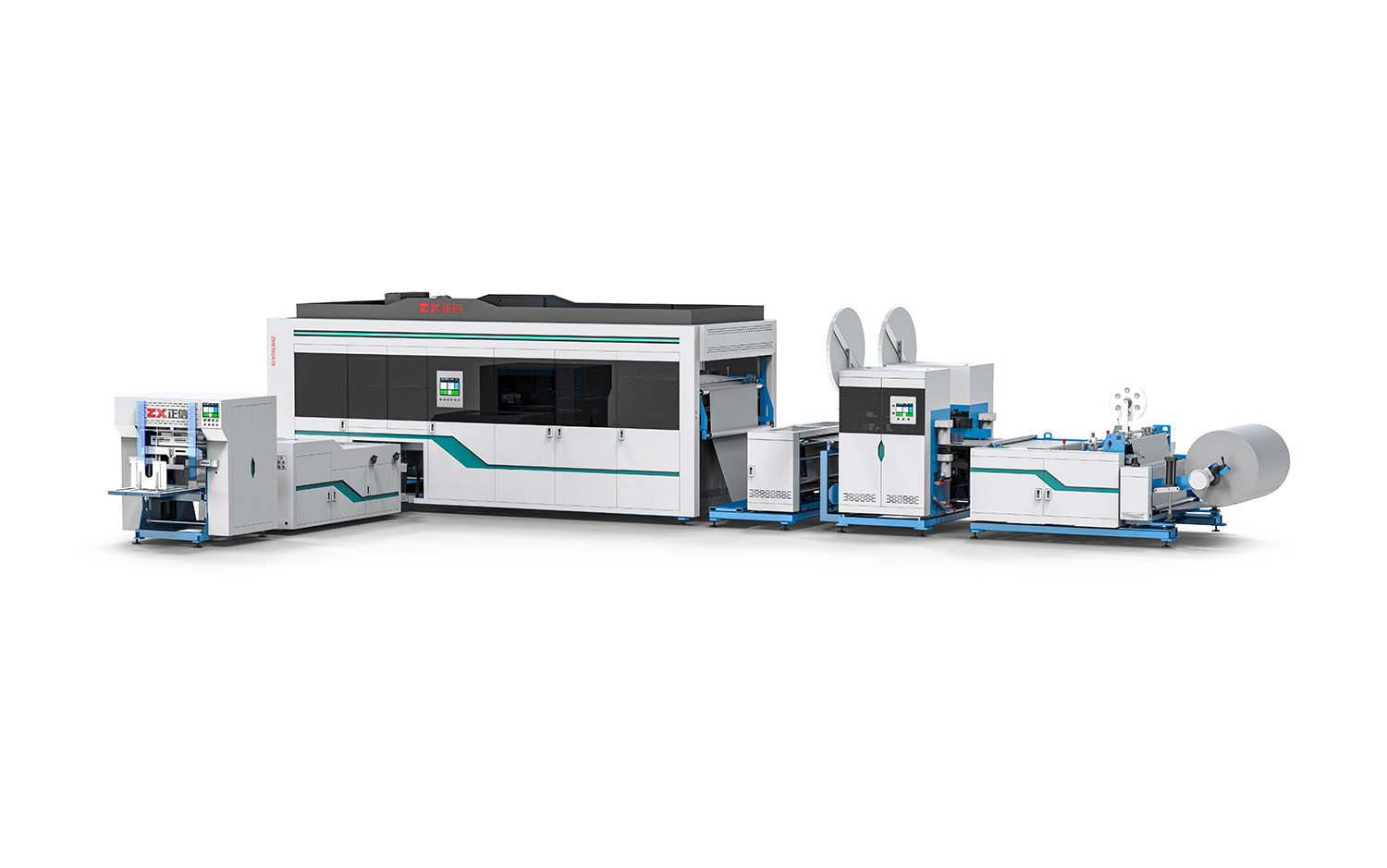 ZX-LT500Pro高速(su)無(wu)紡佈立體袋製(zhi)袋機(ji)