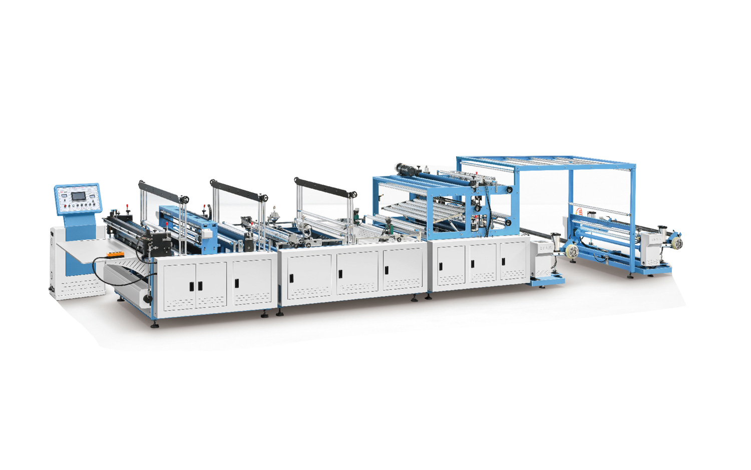 ZXL-1300雙放(fang)料無紡佈(bu)製(zhi)袋(dai)機(ji)(香蕉(jiao)套袋(dai)、衞浴(yu)潔(jie)具(ju)套(tao)袋(dai)、沙髮套(tao)袋(dai))