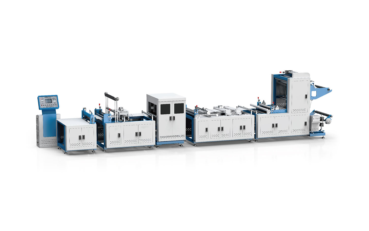 ZXL-I800三(san)邊封鮮(xian)蘤袋(dai)無紡佈(bu)製(zhi)袋機(ji)